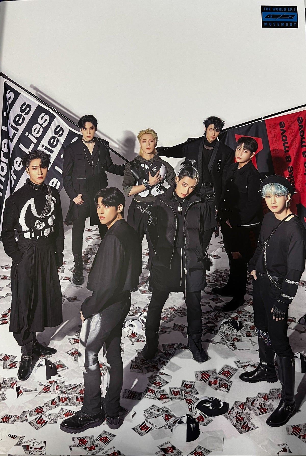 ATEEZ THE WORLD EP.1 MOVEMENT POSTER — Nolae ATEEZ THE WORLD EP.1 MOVEMENT POSTER — Nolae