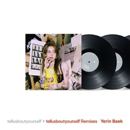 BAEK YE RIN - VOl.2 + VOL.2 Remix (TELLUSBOUTYOURSELF) 3 LP Nolae Kpop