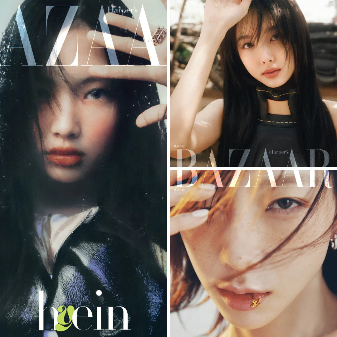 BAZAAR MAGAZINE - 05/23 COVER (HYEIN, TAEYEON, NAYEON) Nolae Kpop