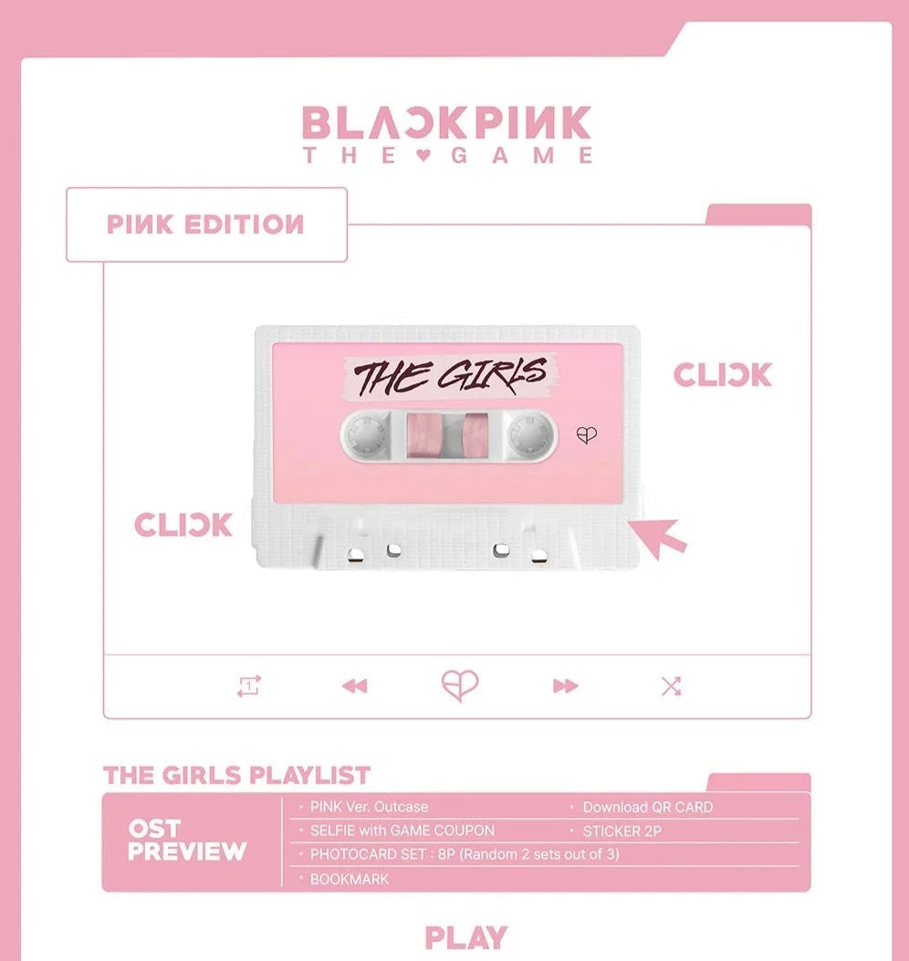 BLACKPINK - THE GAME O.S.T (Digital Reve ver.) Nolae Kpop