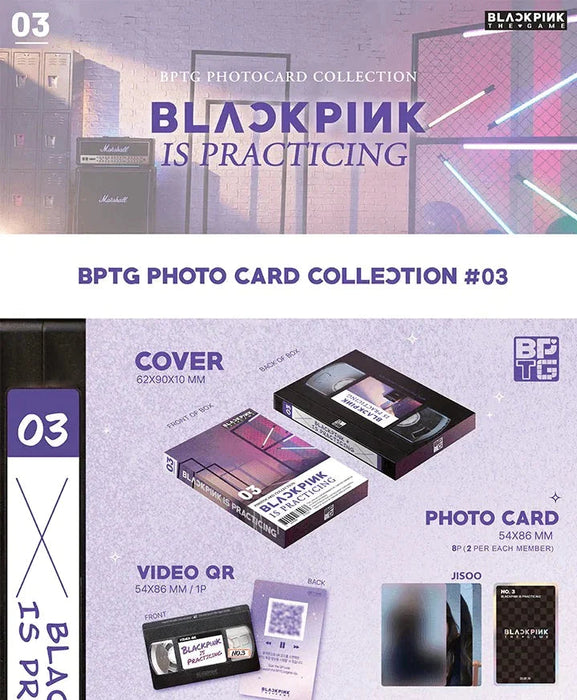 BLACKPINK - THE GAME PHOTOCARD COLLECTION SET + Weverse Gift Nolae Kpop