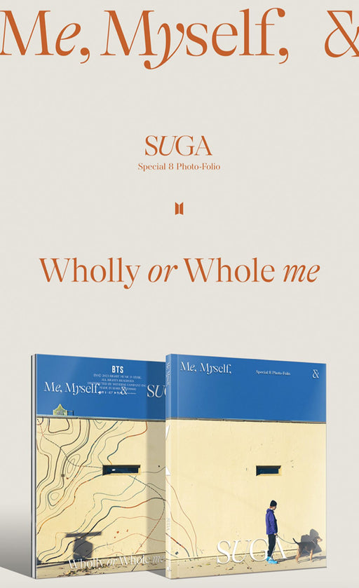 BTS (SUGA) - SPECIAL 8 PHOTO-FOLIO "Me, Myself, and SUGA ‘Wholly or Whole me’" Nolae Kpop