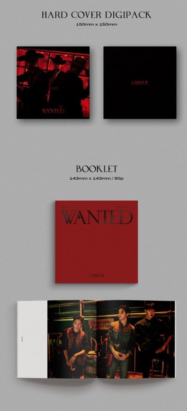 CNBLUE - Wanted (9th Mini Album) Nolae Kpop