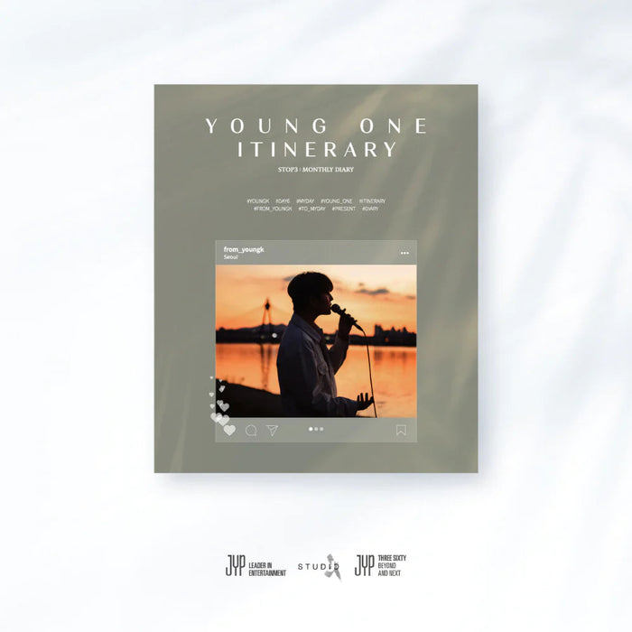 DAY6 YOUNG K - YOUNG ONE ITINERARY STOP 3 : MONTHLY DIARY Nolae Kpop