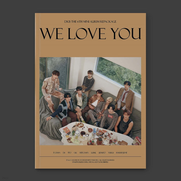 DKB - WE LOVE YOU (6TH MINI ALBUM REPACKAGE) Nolae Kpop