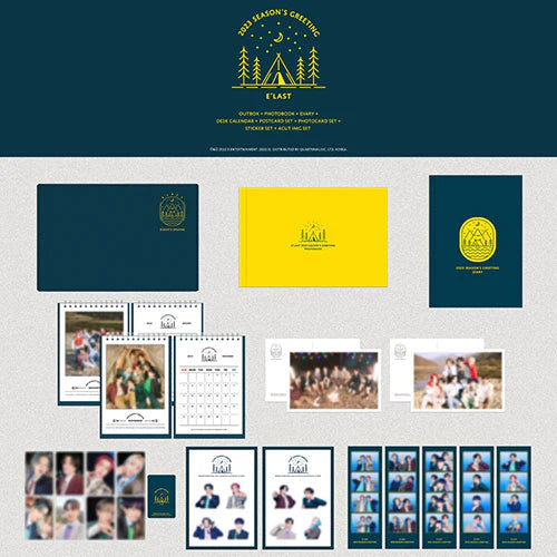 E'LAST - 2023 SEASON'S GREETINGS Nolae Kpop