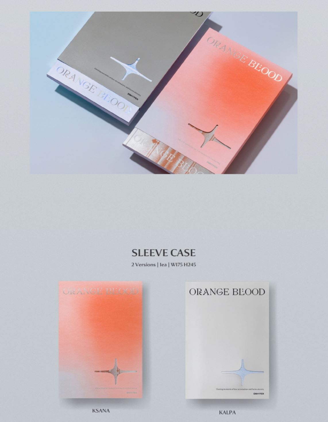 ENHYPEN - ORANGE BLOOD (5TH MINI ALBUM) STANDARD VER. + BDM Photocard Nolae Kpop