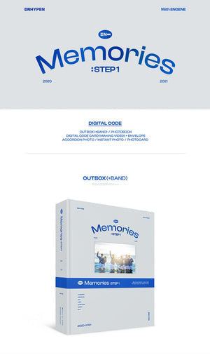 ENHYPEN - PIECES OF MEMORIES & MEMORIES: STEP 1 Digital Code Nolae Kpop