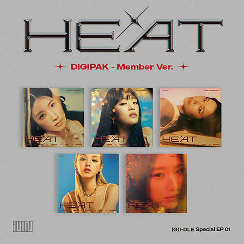 (G)I-DLE - HEAT (SPECIAL ALBUM) DIGIPAK MEMBER VER. Nolae Kpop