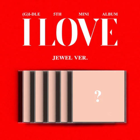 (G)I-DLE - I LOVE 5TH MINI ALBUM (JEWEL VER.) Nolae Kpop