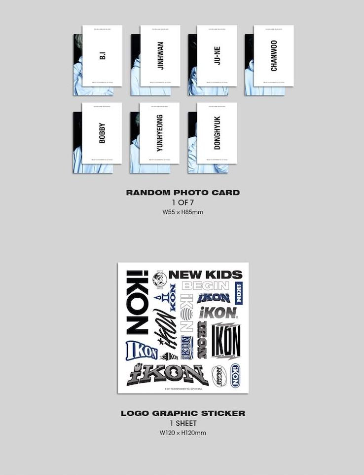 iKON - Single Album / NEW KIDS : BEGIN