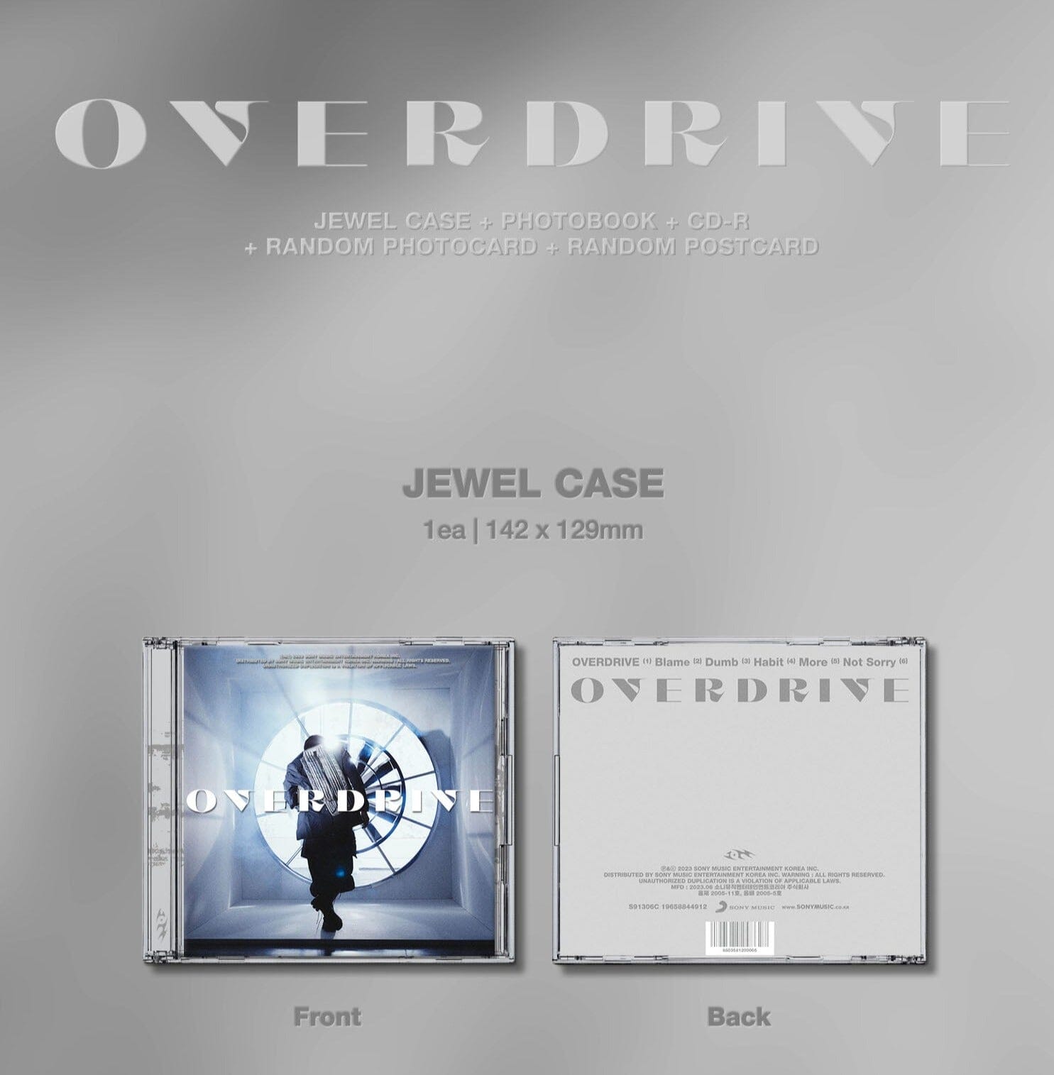 I.M (MONSTA X) - OVERDRIVE (LIMITED EDITION Jewel Ver.) Nolae Kpop