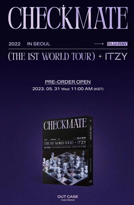 ITZY - 2022 ITZY 1ST WORLD TOUR - CHECKMATE IN SEOUL (BLU-RAY) Nolae Kpop