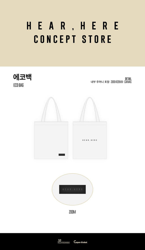 [JINYOUNG] ECO BAG / 2020 HEAR, HERE CONCEPT STORE