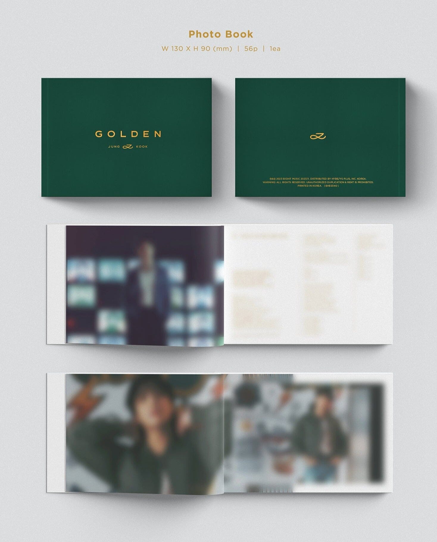 JUNGKOOK (BTS) - GOLDEN (WEVERSE ALBUMS VER.) Nolae Kpop