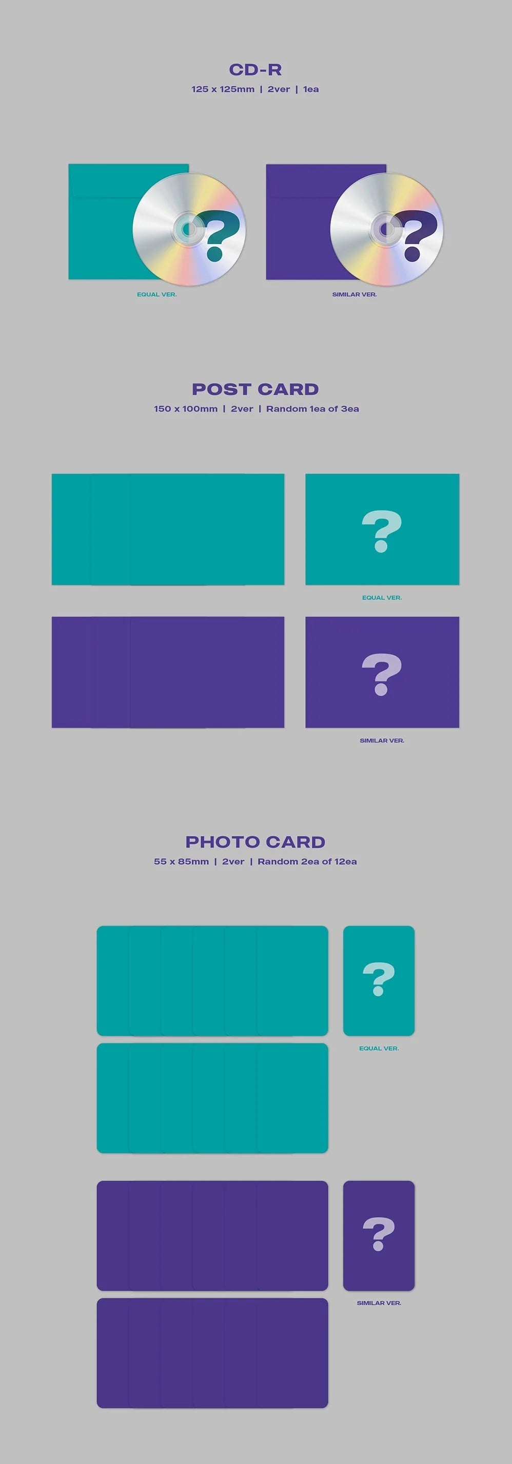 JUST B - [= (NEUN)] (3RD MINI ALBUM) Nolae Kpop