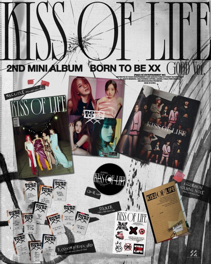 KISS OF LIFE - BORN TO BE XX (2ND MINI ALBUM) Nolae Kpop