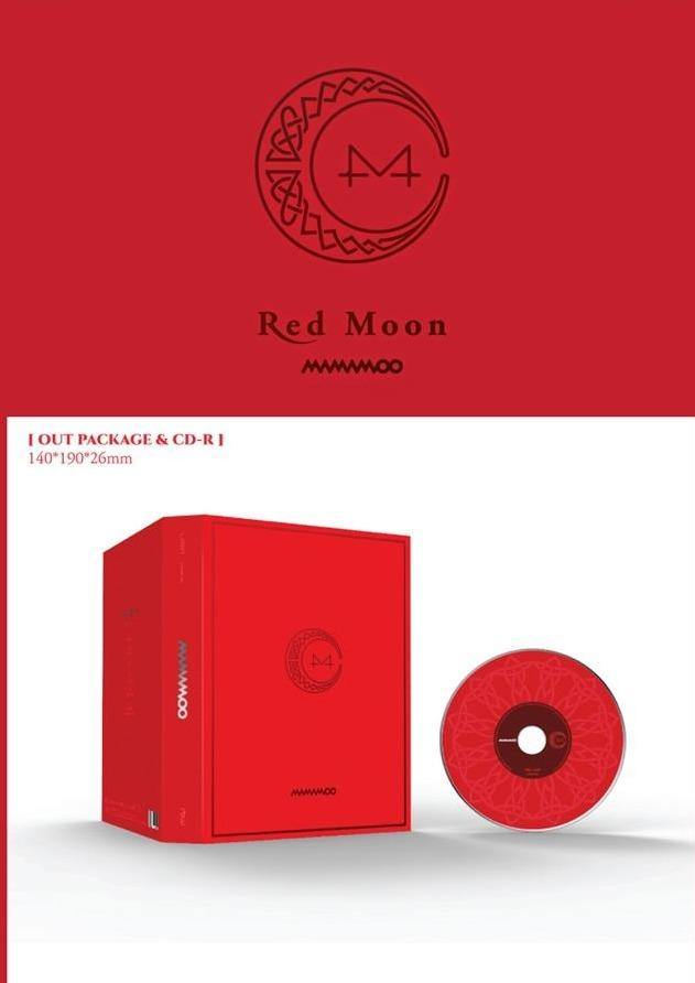 MAMAMOO - 7th Mini Album [RED MOON] - Nolae.eu