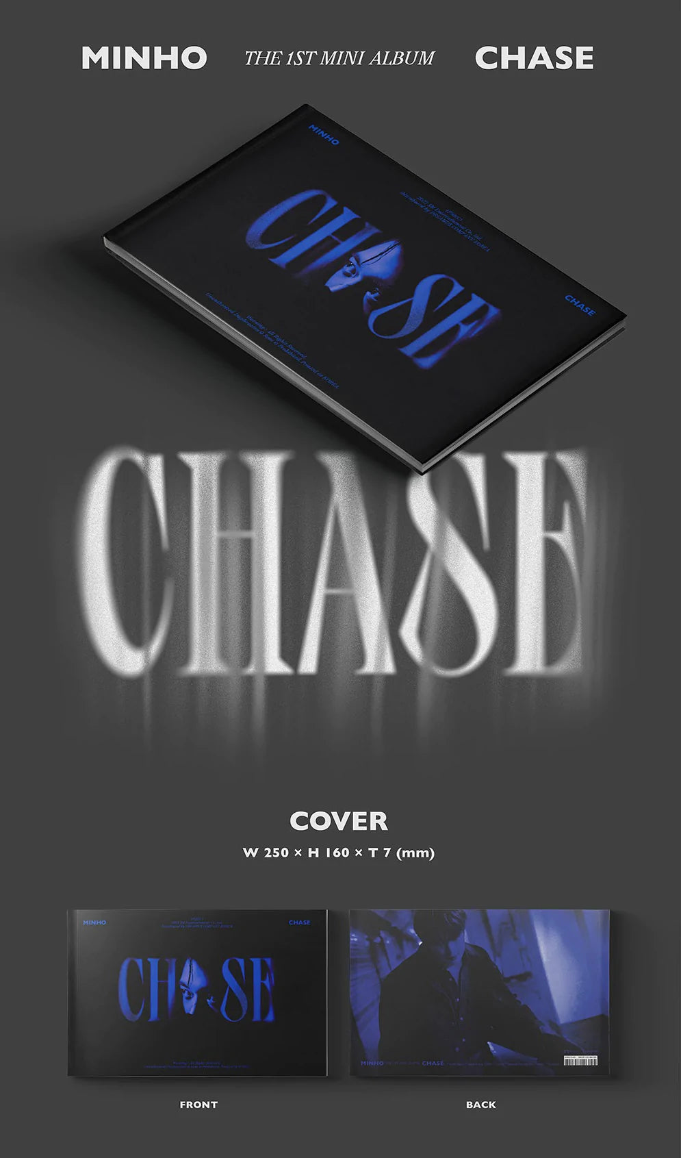 MINHO (SHINEE) - CHASE Photobook Ver. (1ST MINI ALBUM) Nolae Kpop