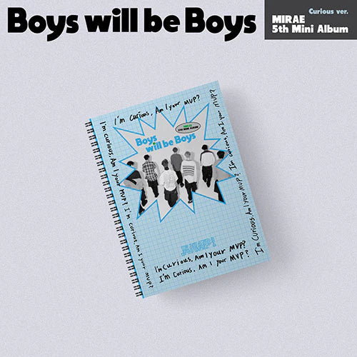 MIRAE - BOYS WILL BE BOYS (5TH MINI ALBUM) Nolae Kpop