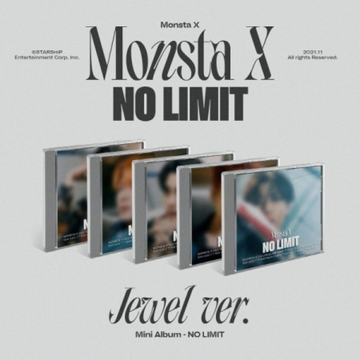 Monsta X - [NO LIMIT] jewel Ver. (10th Mini) Nolae Kpop