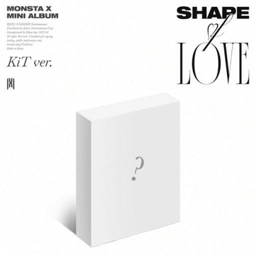 MONSTA X - [SHAPE OF LOVE] KIT Album Nolae Kpop
