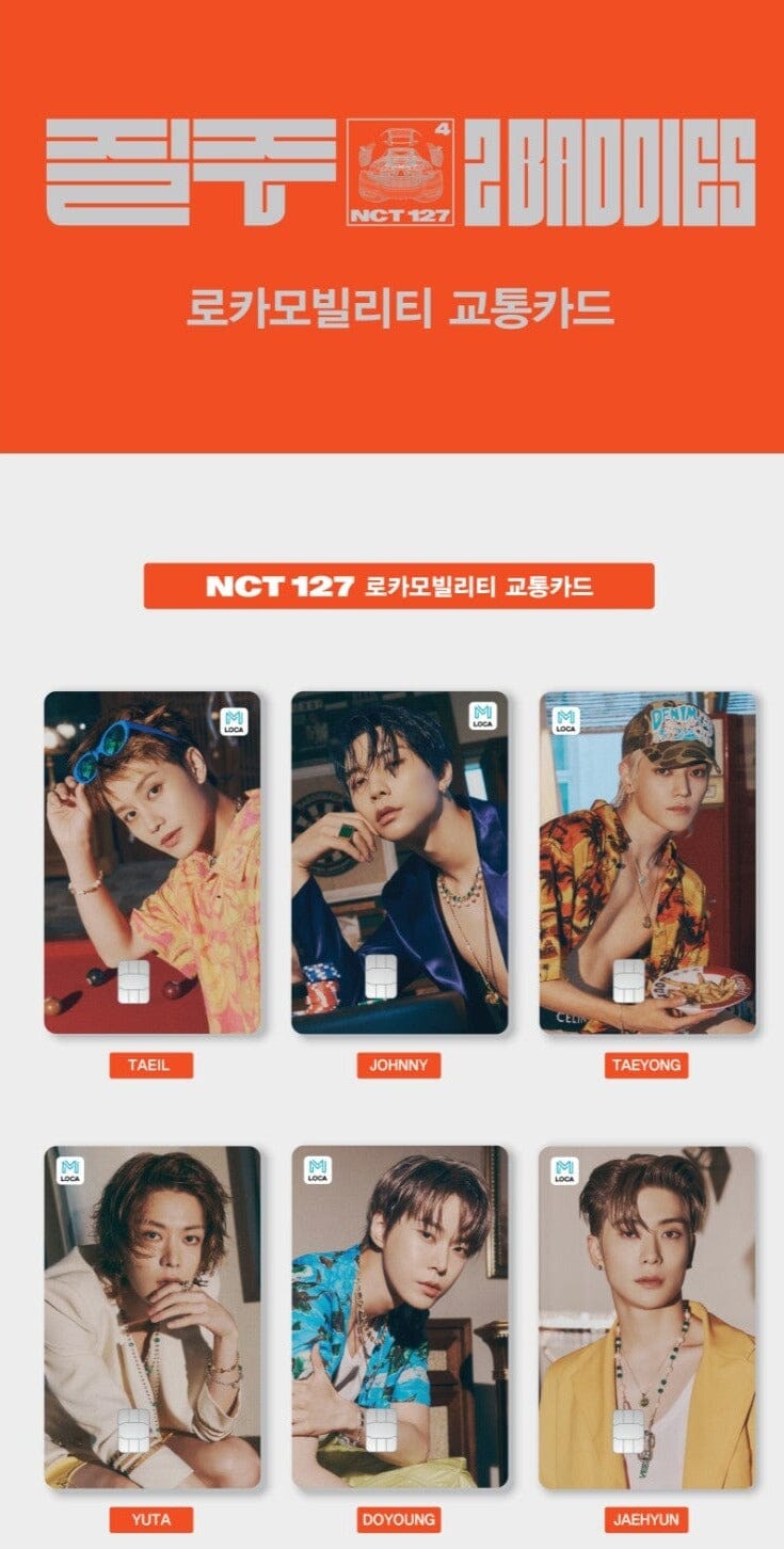 NCT 127 - [2 BADDIES] LOCAMOBILITY CARD Nolae Kpop