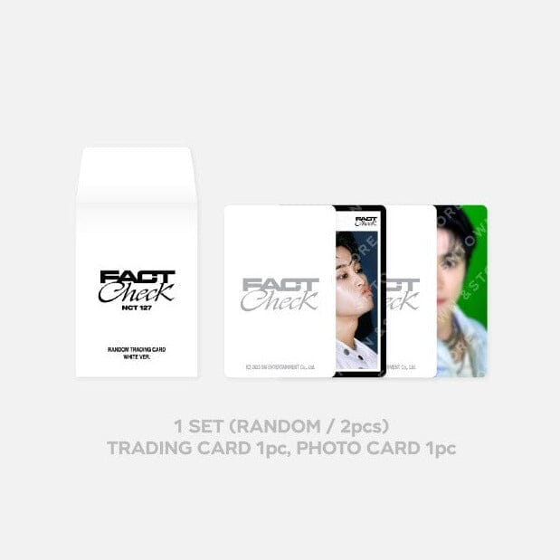 NCT 127 - RANDOM TRADING CARD SET (Fact Check) Nolae Kpop