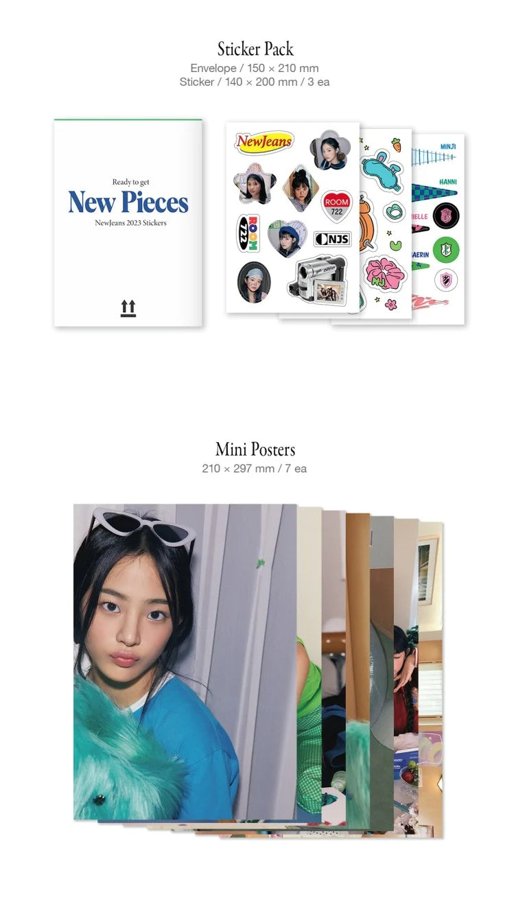 NEWJEANS - 2023 SEASON'S GREETINGS "Welcome to Room 722" Nolae Kpop