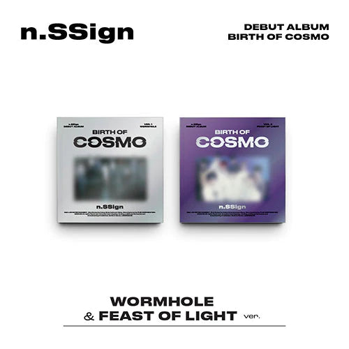 N.SSIGN - BIRTH OF COSMO (DEBUT ALBUM) WORMHOLE FEAST OF LIGHT VER. Nolae Kpop