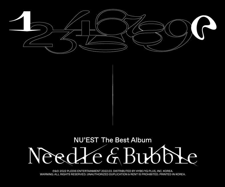 NU'EST - The Best Album [Needle & Bubble] Nolae Kpop