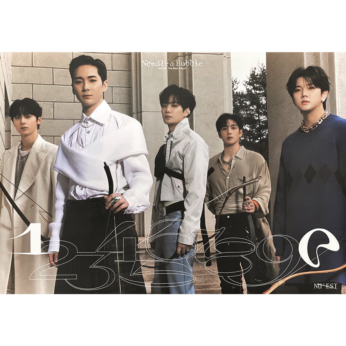 NU'EST - The Best Album [Needle & Bubble] - Poster Nolae Kpop