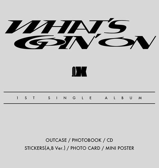 OMEGA X - 1st Single Album [WHATS GOIN ON]