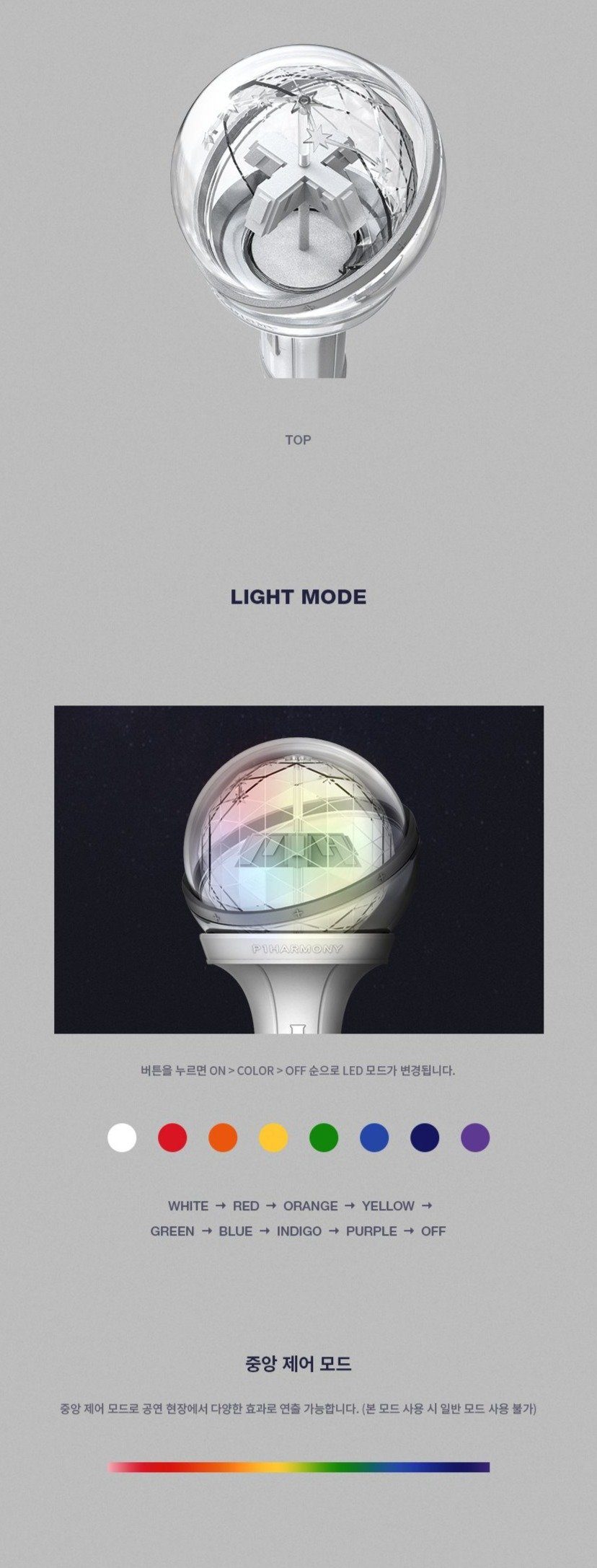 P1Harmony - Official Light Stick