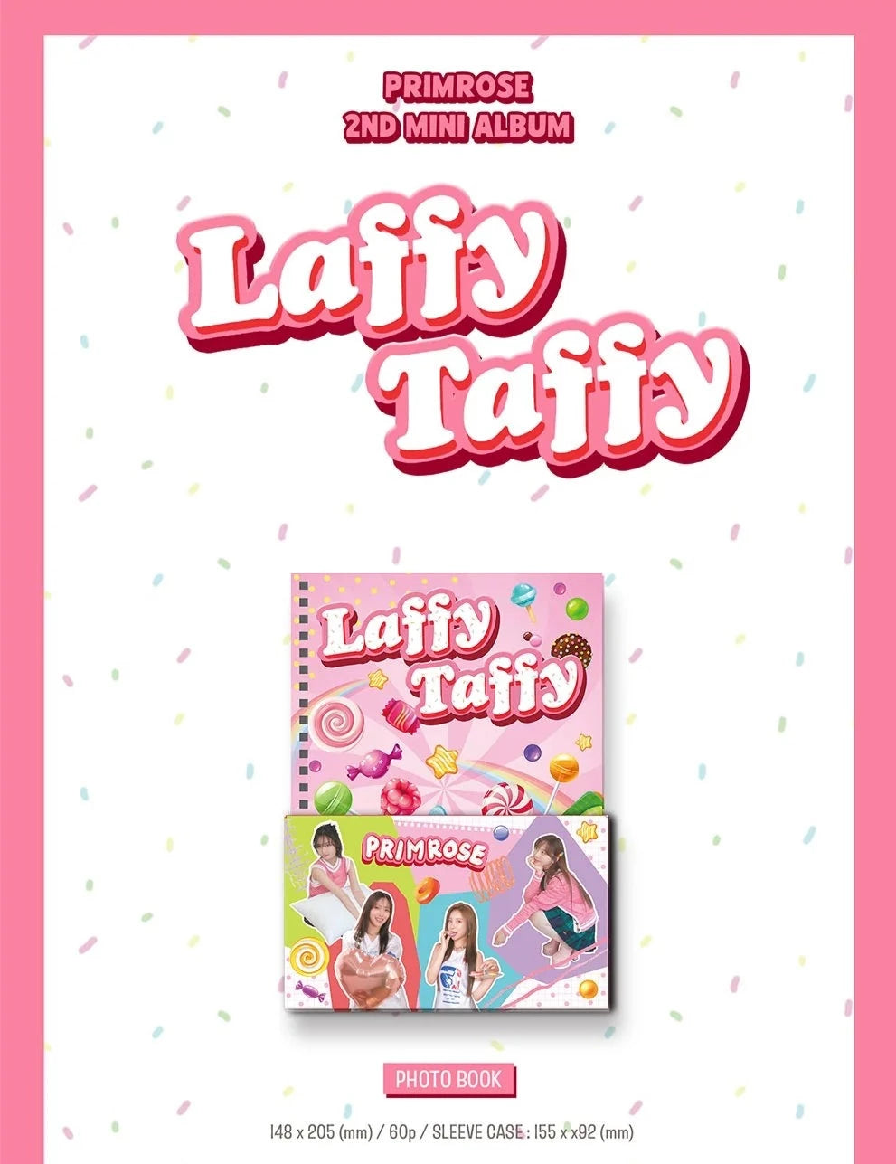 PRIMROSE - LAFFY TAFFY (2ND MINI ALBUM) Nolae Kpop