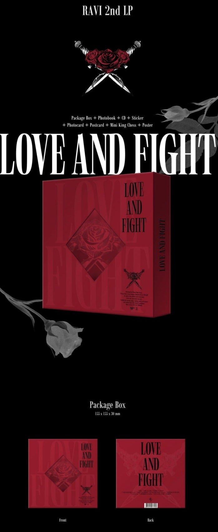 RAVI - Vol.2 [LOVE & FIGHT] Nolae Kpop
