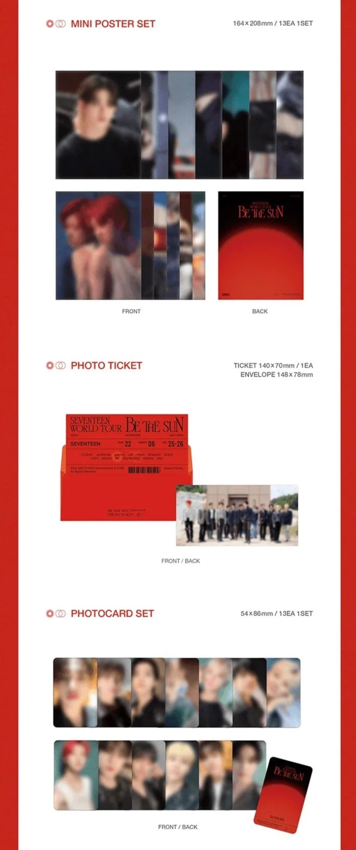 SEVENTEEN - BE THE SUN WORLD TOUR SEOUL (DIGITAL CODE) Nolae Kpop