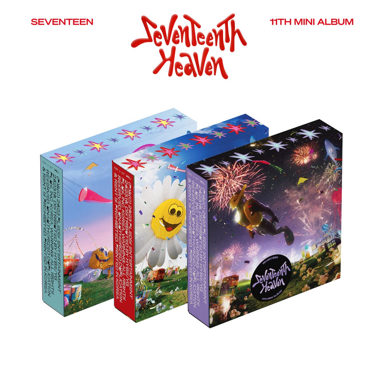 SEVENTEEN - SEVENTEENTH HEAVEN (11TH MINI ALBUM) Nolae Kpop