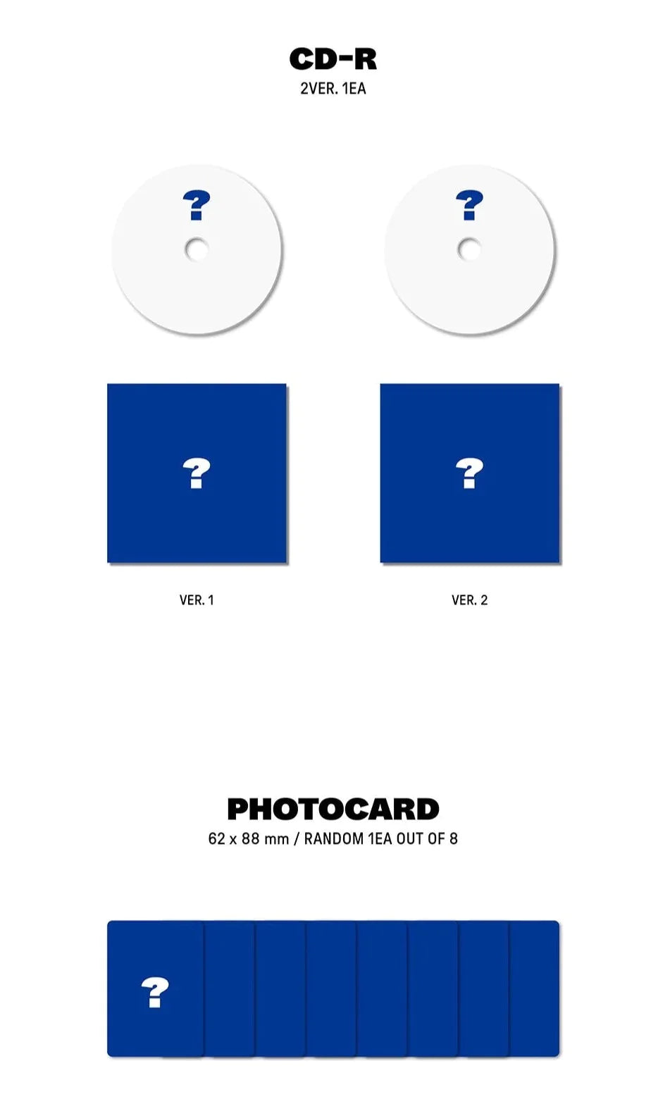 SHOWNU X HYUNGWON - THE UNSEEN (1ST MINI ALBUM) SOUNDWAVE LUCKY DRAW Nolae Kpop