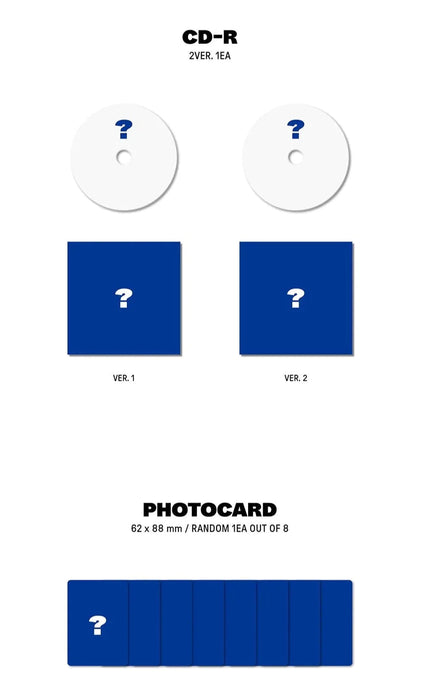 SHOWNU X HYUNGWON - THE UNSEEN (1ST MINI ALBUM) SOUNDWAVE LUCKY DRAW Nolae Kpop