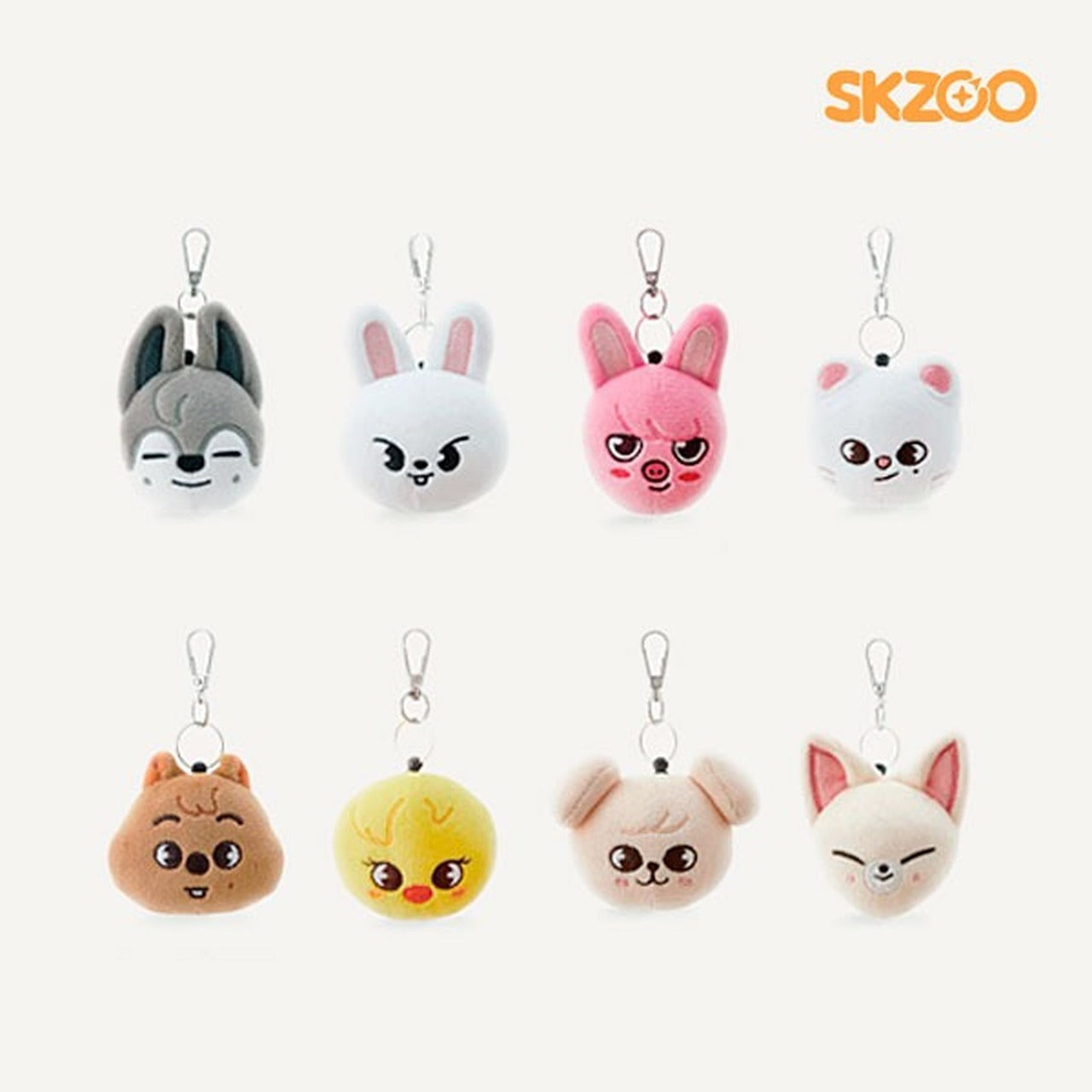 SKZOO Mini Face Keyring Nolae Kpop