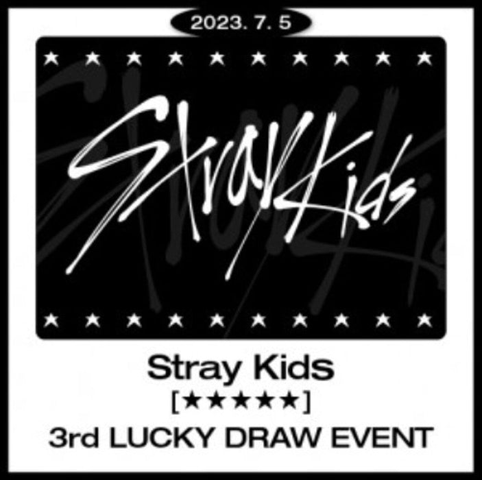 STRAY KIDS - 5 STAR ★★★★★ SOUNDWAVE LUCKY DRAW (3rd Round) Nolae Kpop