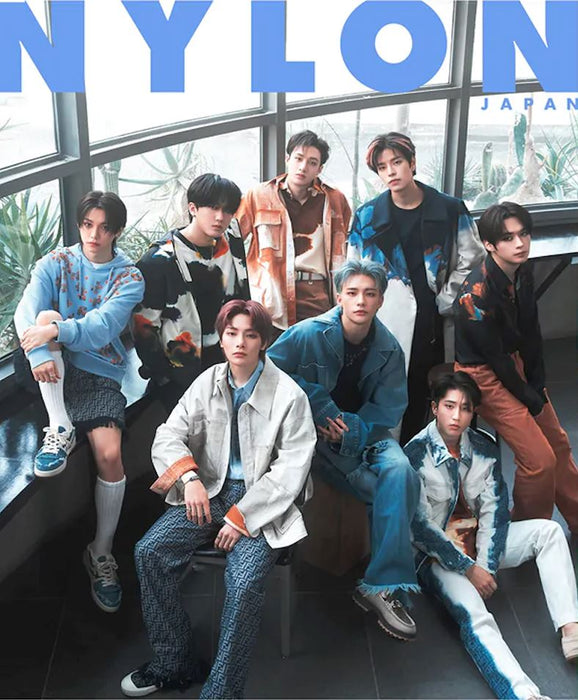 STRAY KIDS: DOUBLE SIDE COVER NYLON (JAPAN MAGAZINE 2023 MARCH ISSUE) Nolae Kpop