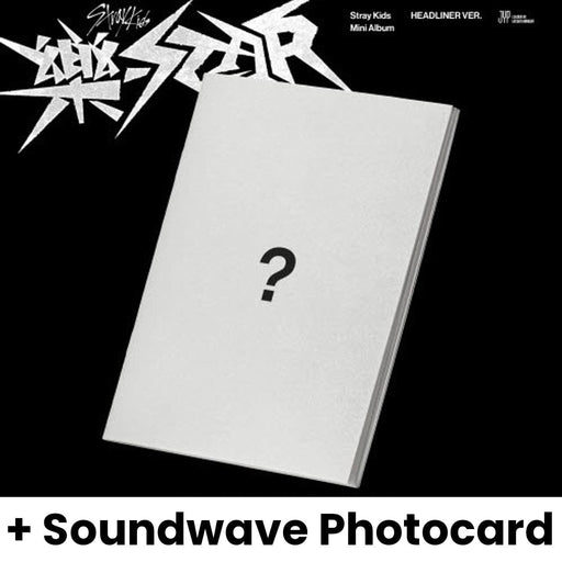 Stray Kids - "樂-STAR" Headliner Ver. + Soundwave Photocard Nolae Kpop