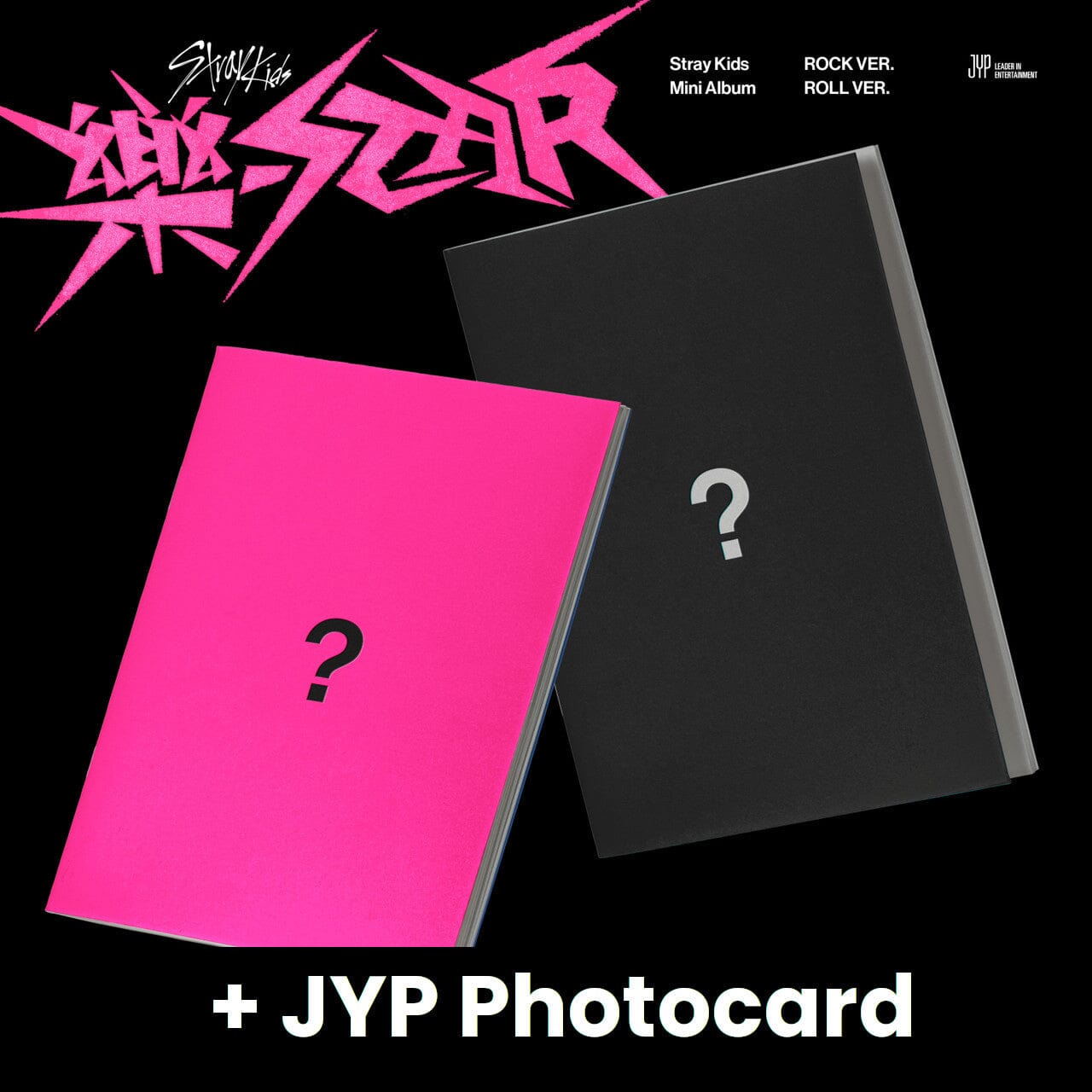 Stray Kids - "樂-STAR" + JYP Photocard Nolae Kpop