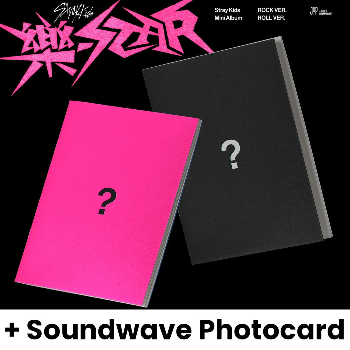 Stray Kids - ROCK-STAR (樂-STAR) + Soundwave Photocard