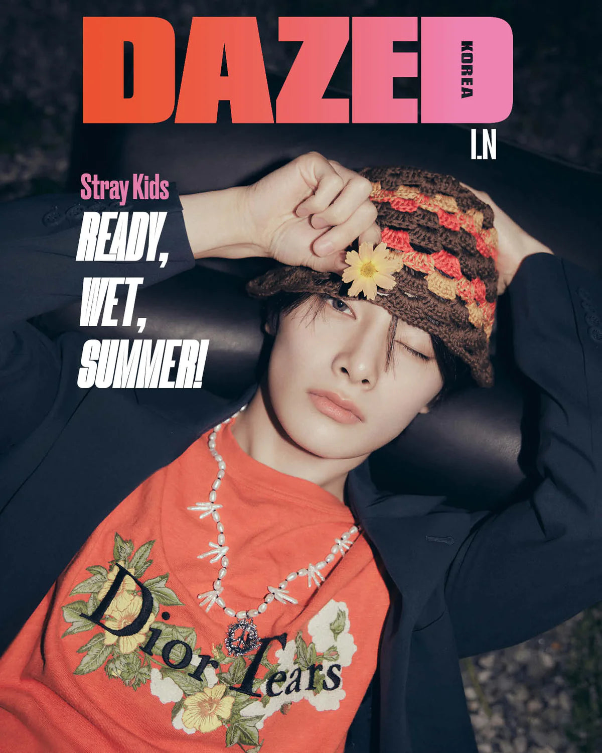 STRAY KIDS (Lee Know, Seungmin, I.N) - DAZED MAGAZINE (2023 July Issue) Nolae Kpop