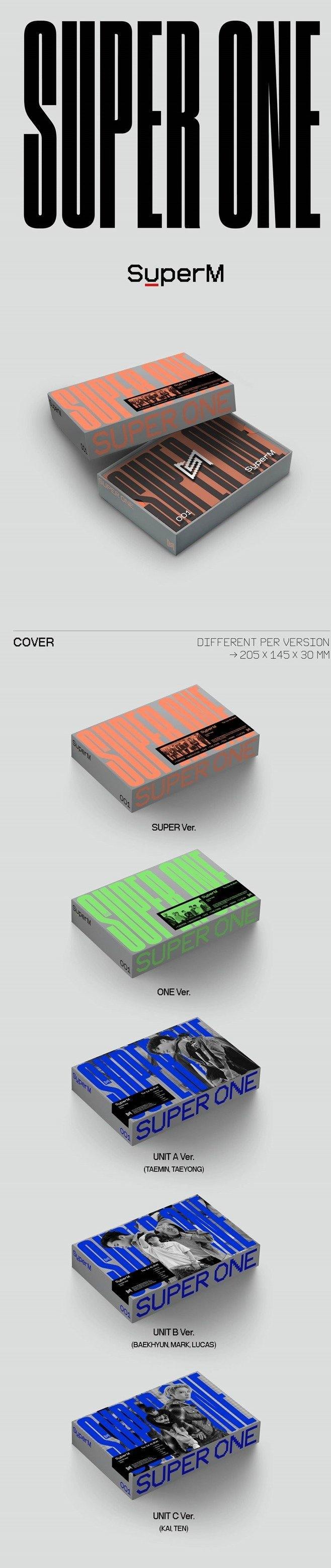 SuperM　プロモアルバム　非売品　サイン入り　SUPER ONE SuperM プロモアルバム 非売品 サイン入り SUPER ONE SuperM