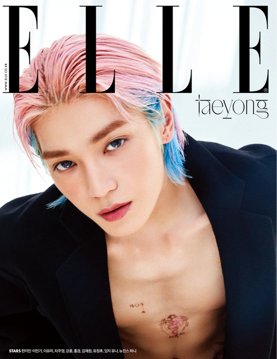 TAEYONG (NCT) - ELLE MAGAZINE COVER (2023 SEPTEMBER ISSUE) Nolae Kpop