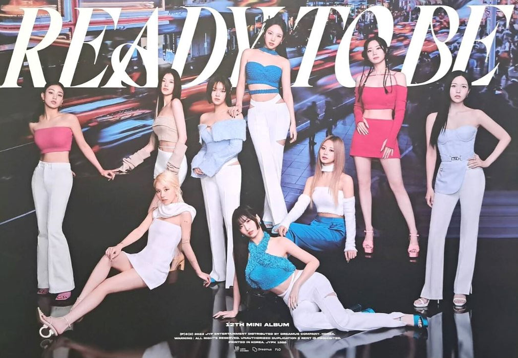 TWICE - READY TO BE - POSTER Nolae Kpop